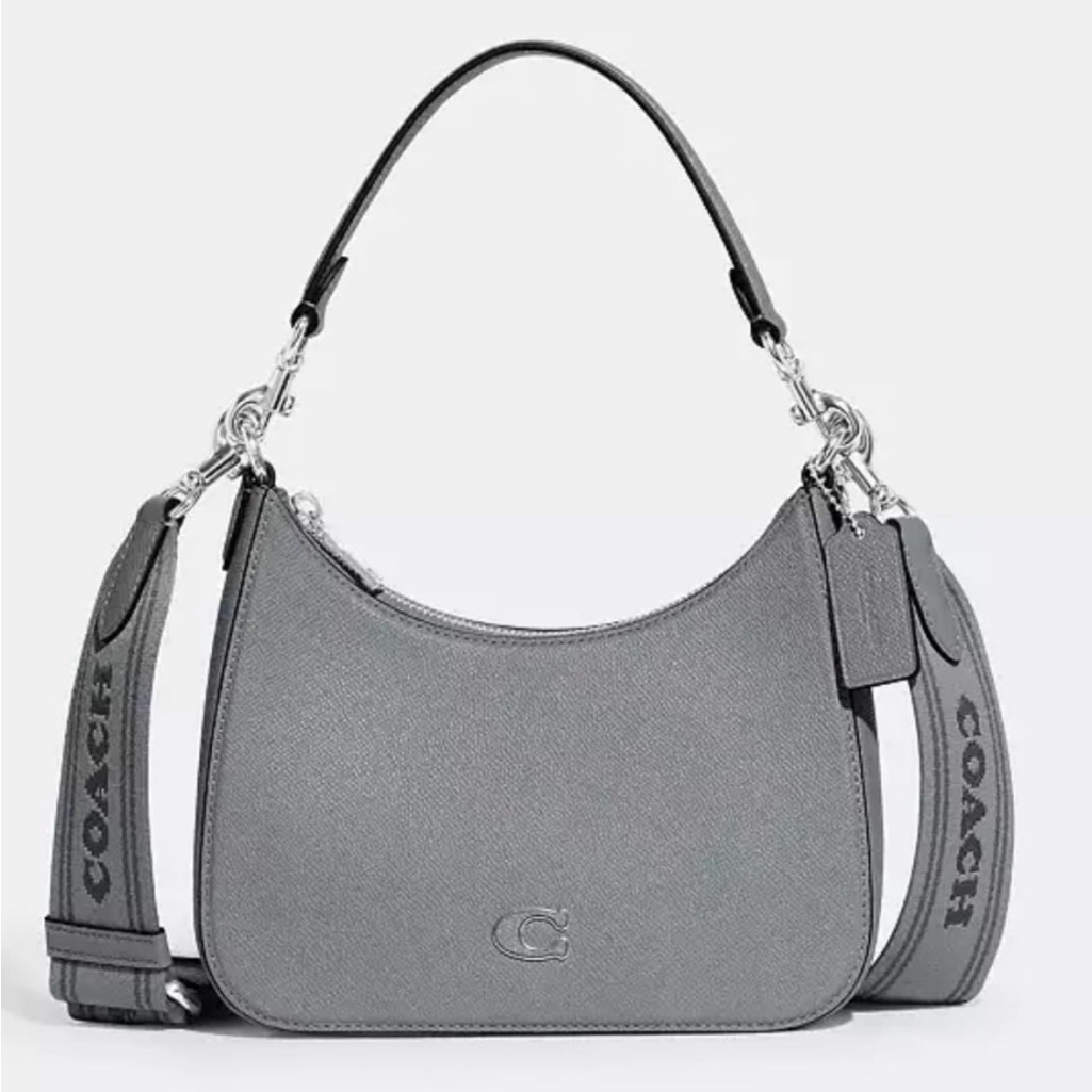 Coach Hobo Crossbody Bag With Signature Canvas